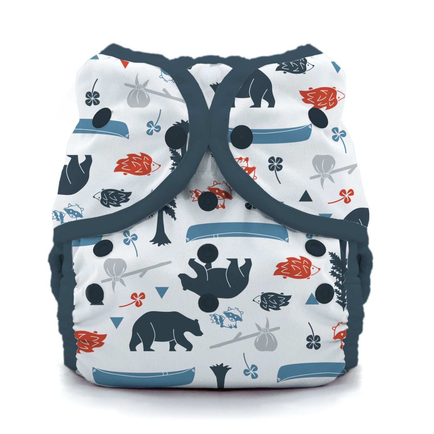 Thirsties Duo Wrap Überhose (Druck) - Adventure Trail Größe 2 (8 - 18 kg) von Thirsties