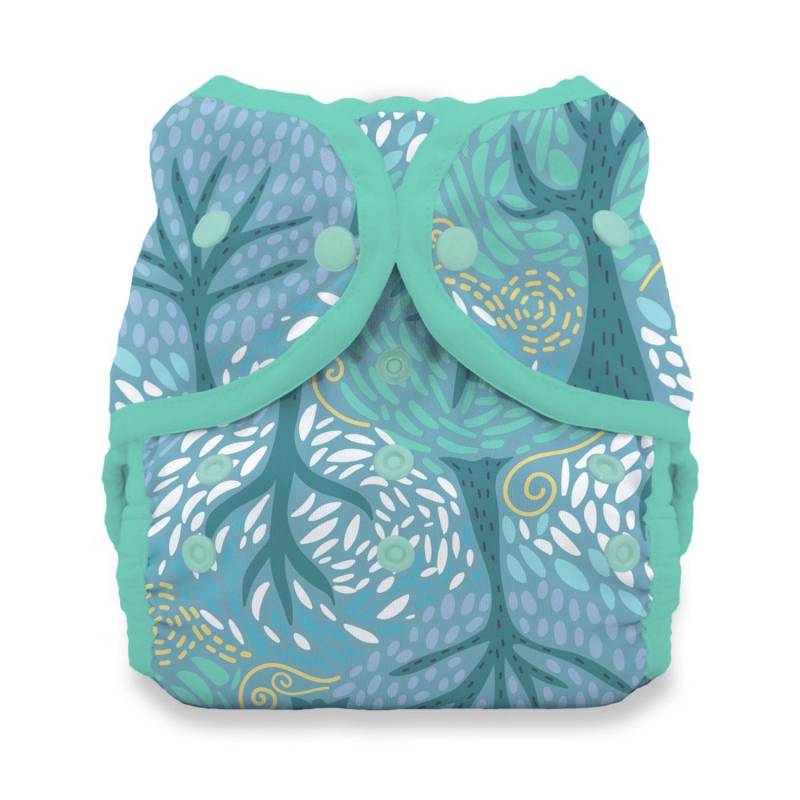 Thirsties Duo Wrap Überhose (Druck) - Breezy Größe 1 (3 - 8 kg) von Thirsties