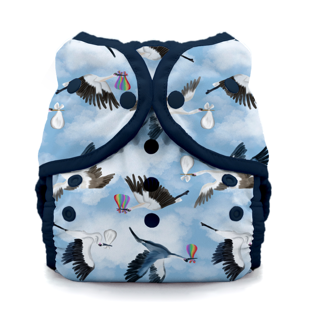 Thirsties Duo Wrap Überhose (Druck) - Bundle of Joy Größe 2 (8 - 18 kg) von Thirsties