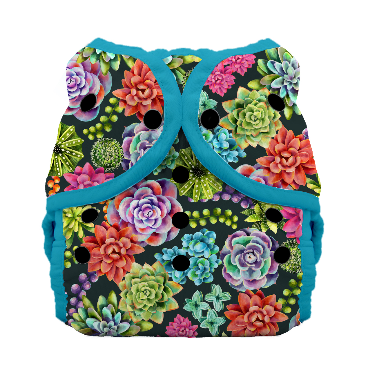 Thirsties Duo Wrap Überhose (Druck) - Desert Bloom Größe 1 (3 - 8 kg) von Thirsties
