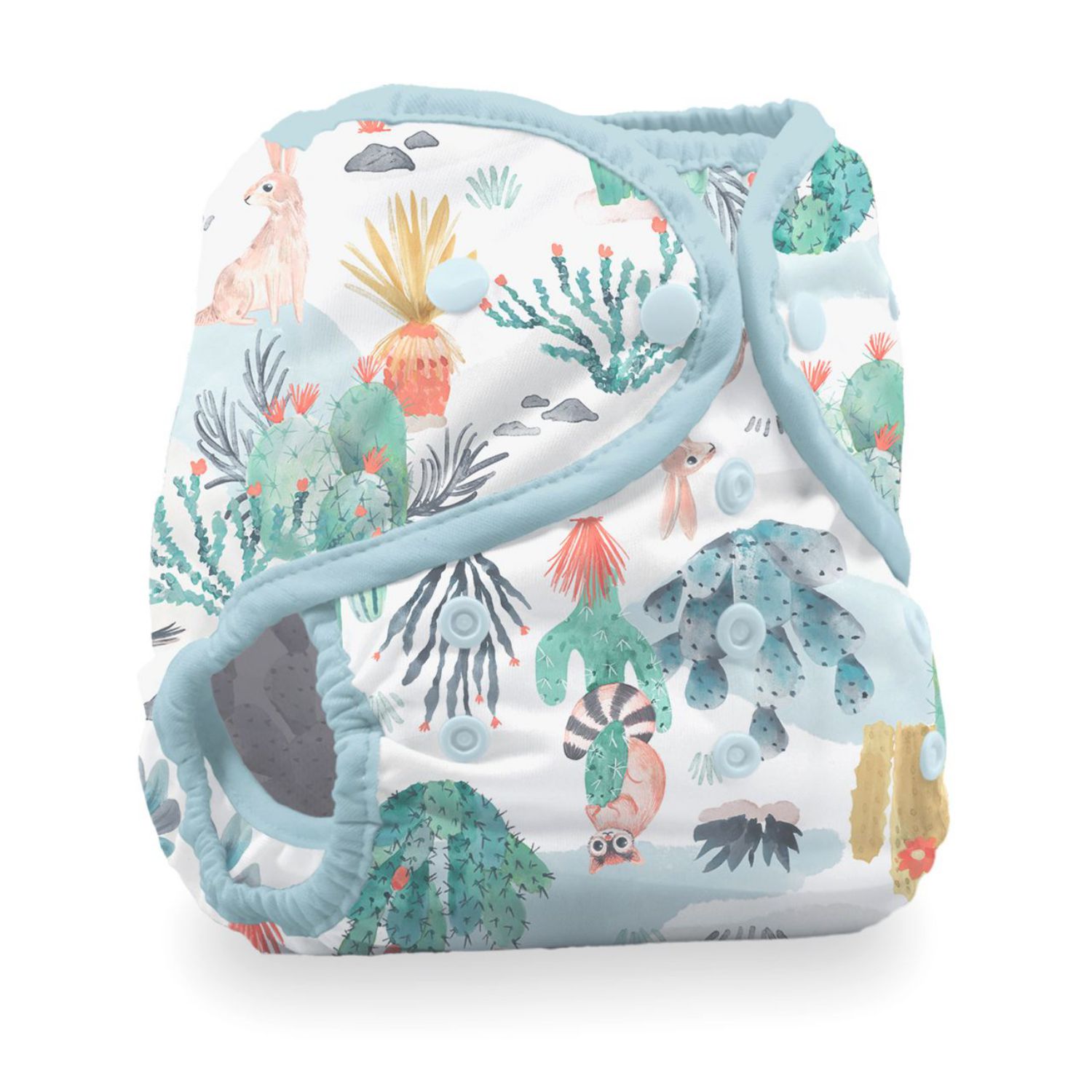 Thirsties Duo Wrap Überhose (Druck) - Desert Dunes Größe 1 (3 - 8 kg) von Thirsties