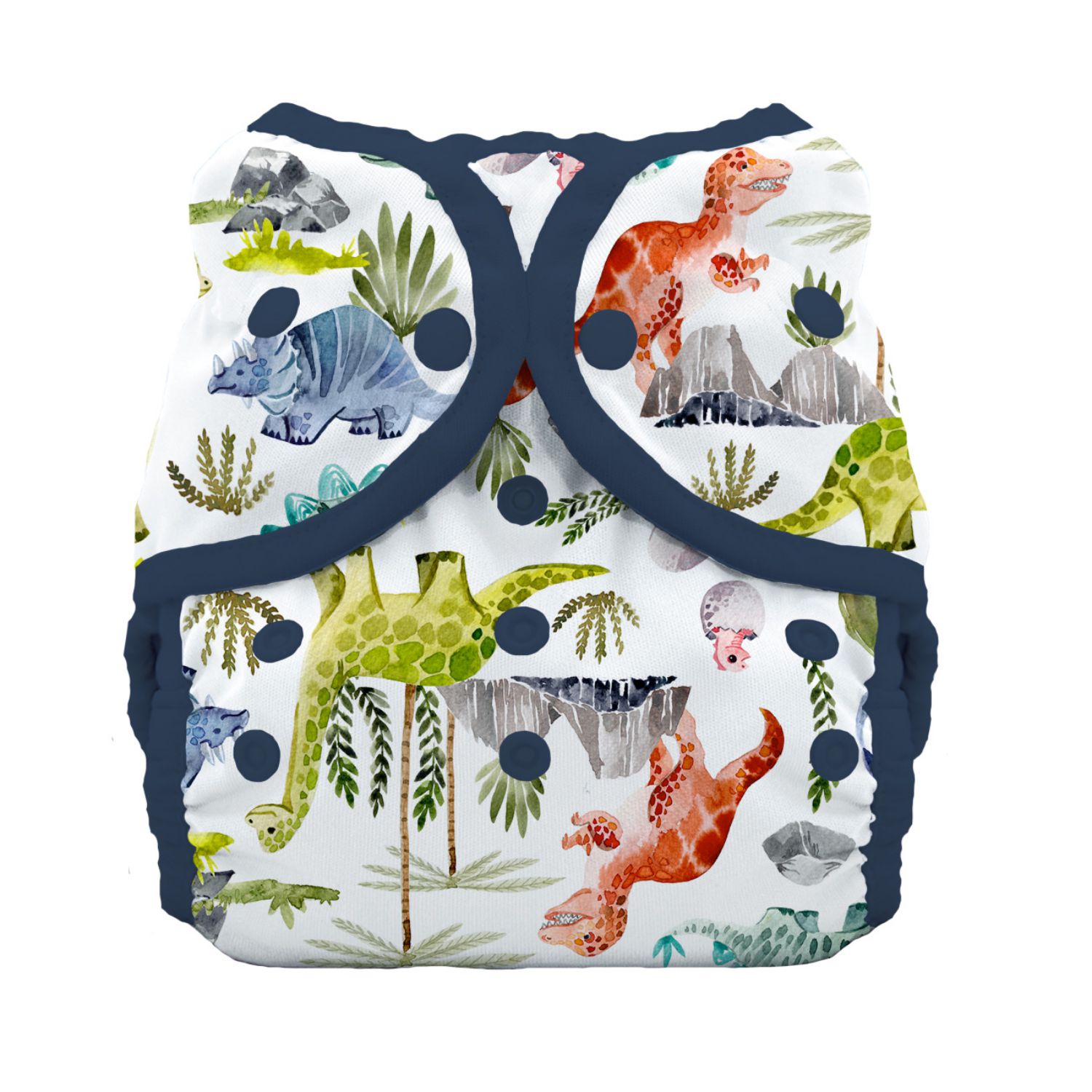 Thirsties Duo Wrap Überhose (Druck) - Dino-rawr Größe 2 (8 - 18 kg) von Thirsties