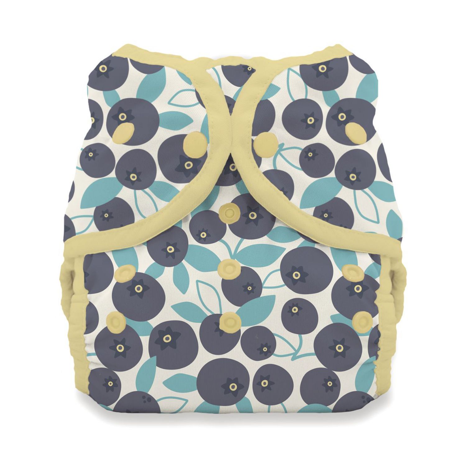 Thirsties Duo Wrap Überhose (Druck) - Blueberry Größe 1 (3 - 8 kg) von Thirsties