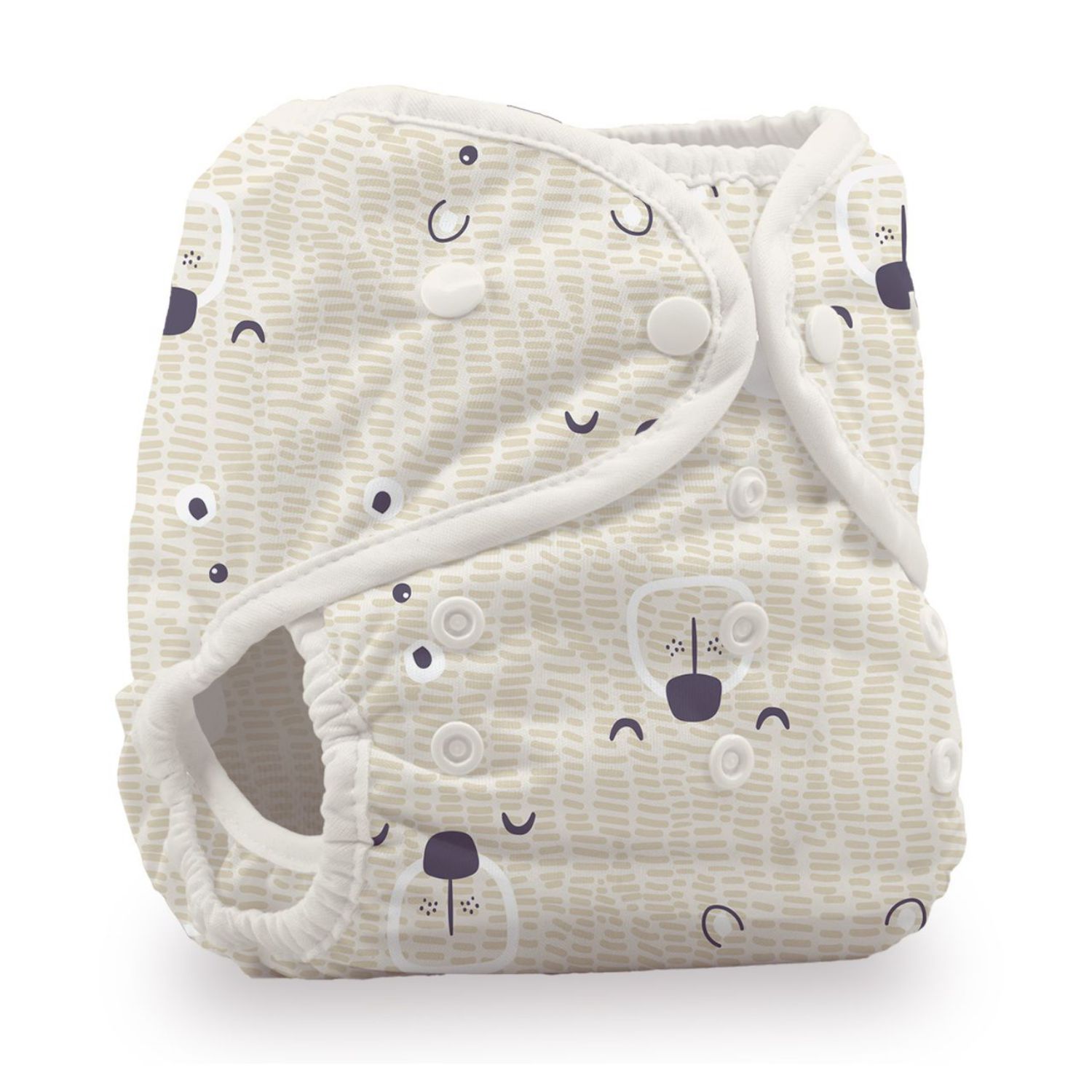 Thirsties Duo Wrap Überhose (Druck) - Größe 2 (8 - 18 kg) Bearly von Thirsties