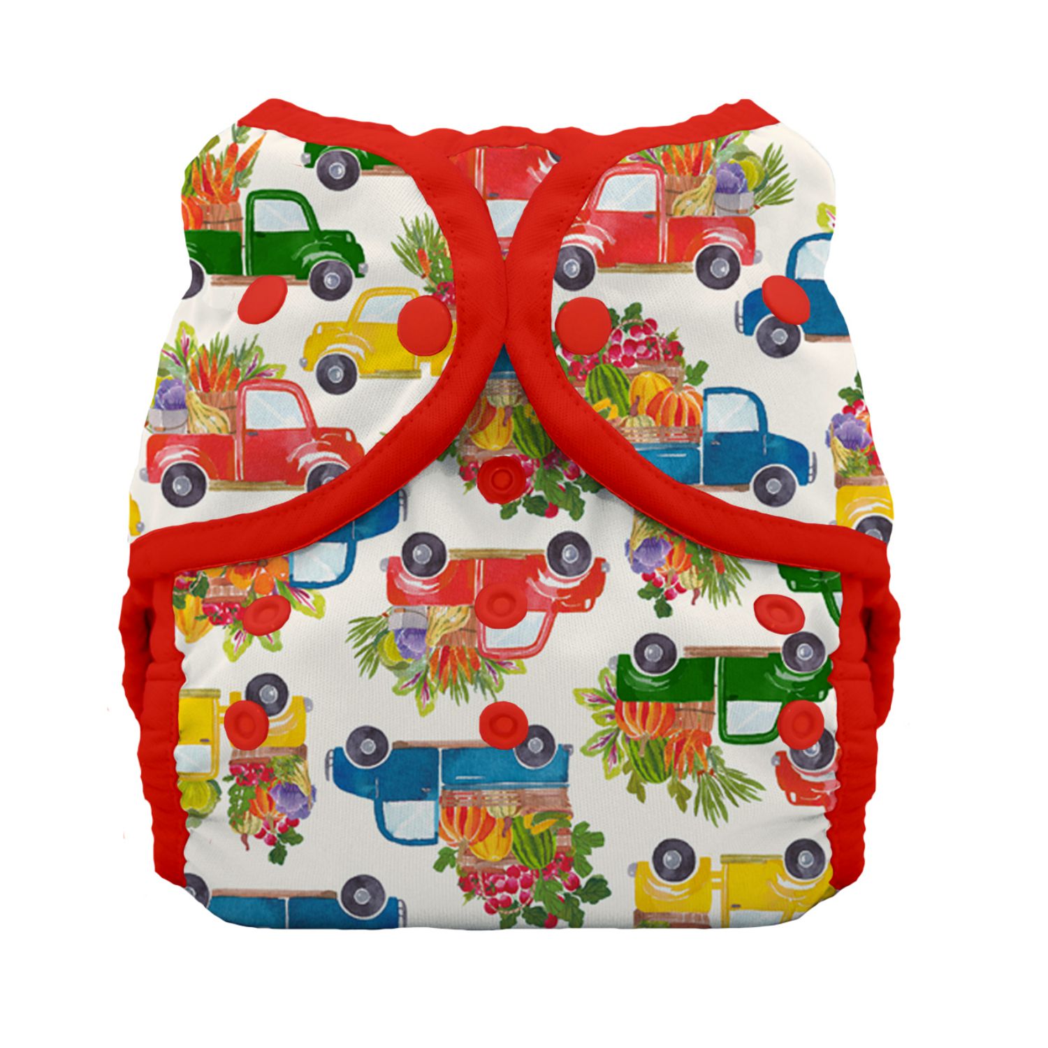 Thirsties Duo Wrap Überhose (Druck) - Größe 3 (18 - 27 kg) Off to Market von Thirsties