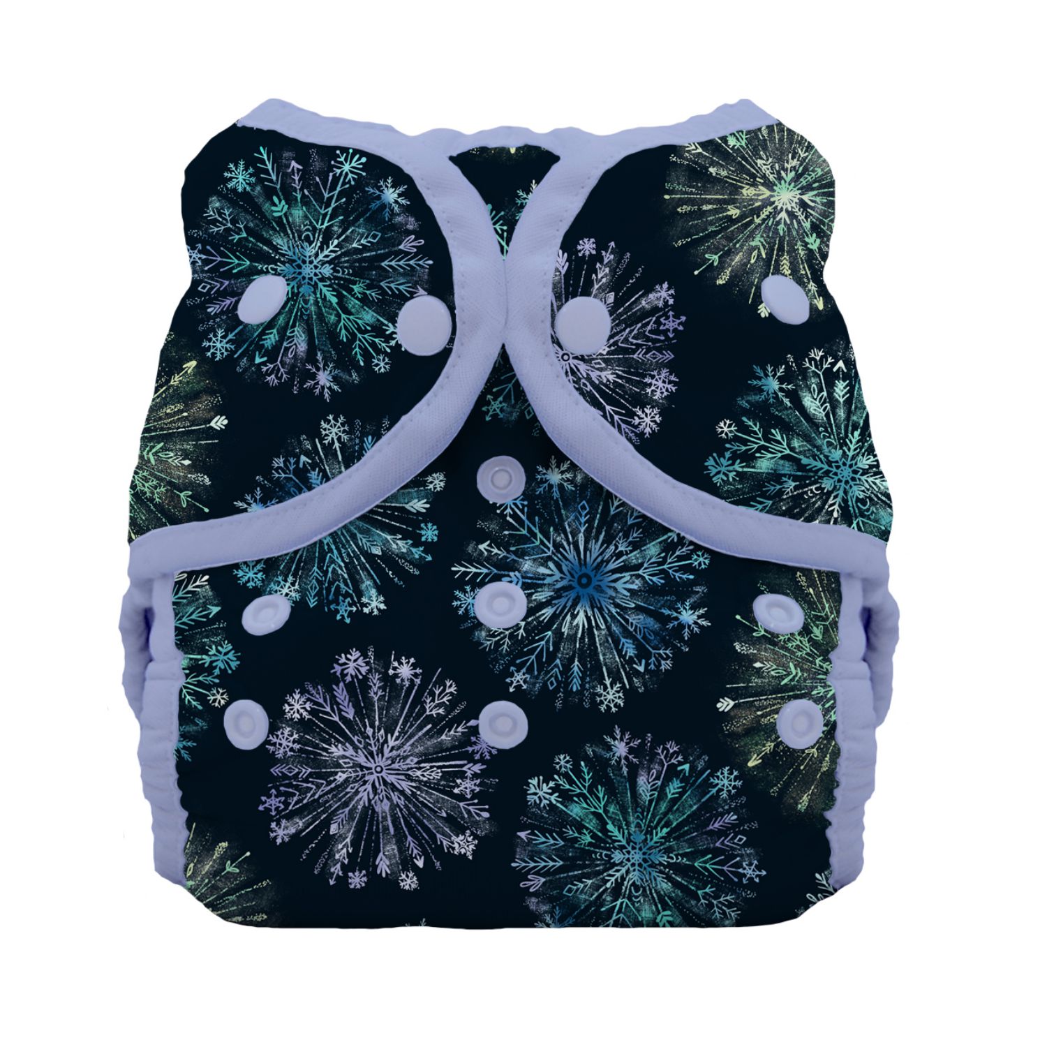 Thirsties Duo Wrap Überhose (Druck) - Größe 4 (27 - 36 kg) Snowburst von Thirsties