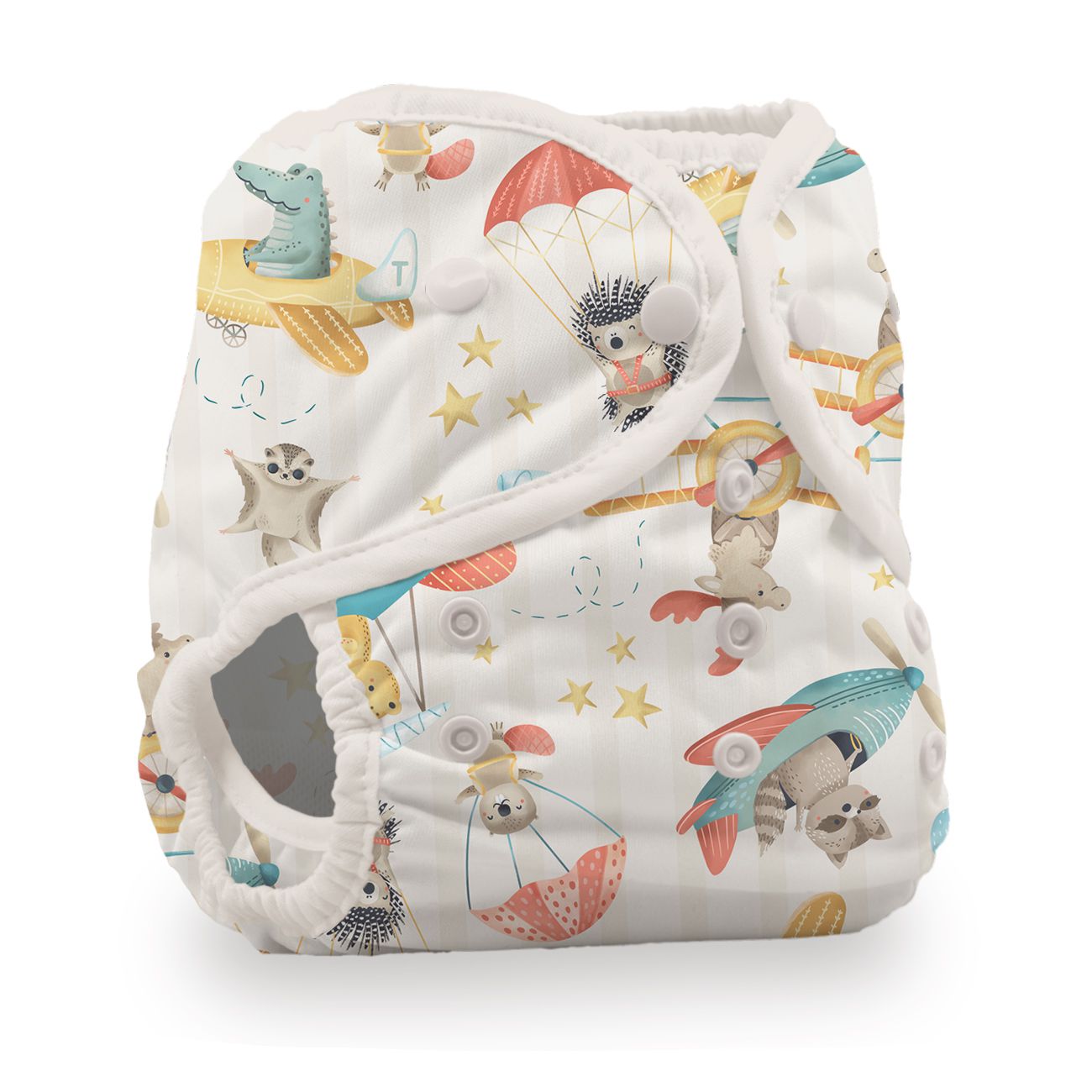 Thirsties Duo Wrap Überhose (Druck) - Oh Chute Größe 2 (8 - 18 kg) von Thirsties