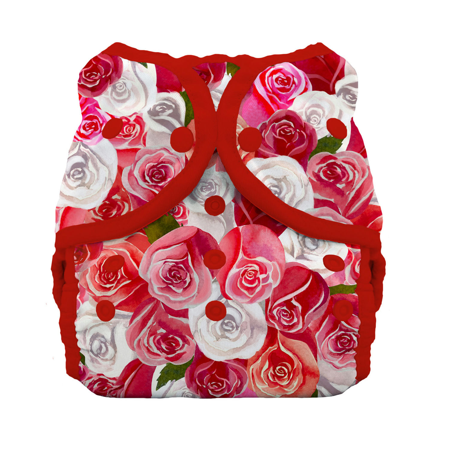Thirsties Duo Wrap Überhose (Druck) - Rosy Größe 2 (8 - 18 kg) von Thirsties