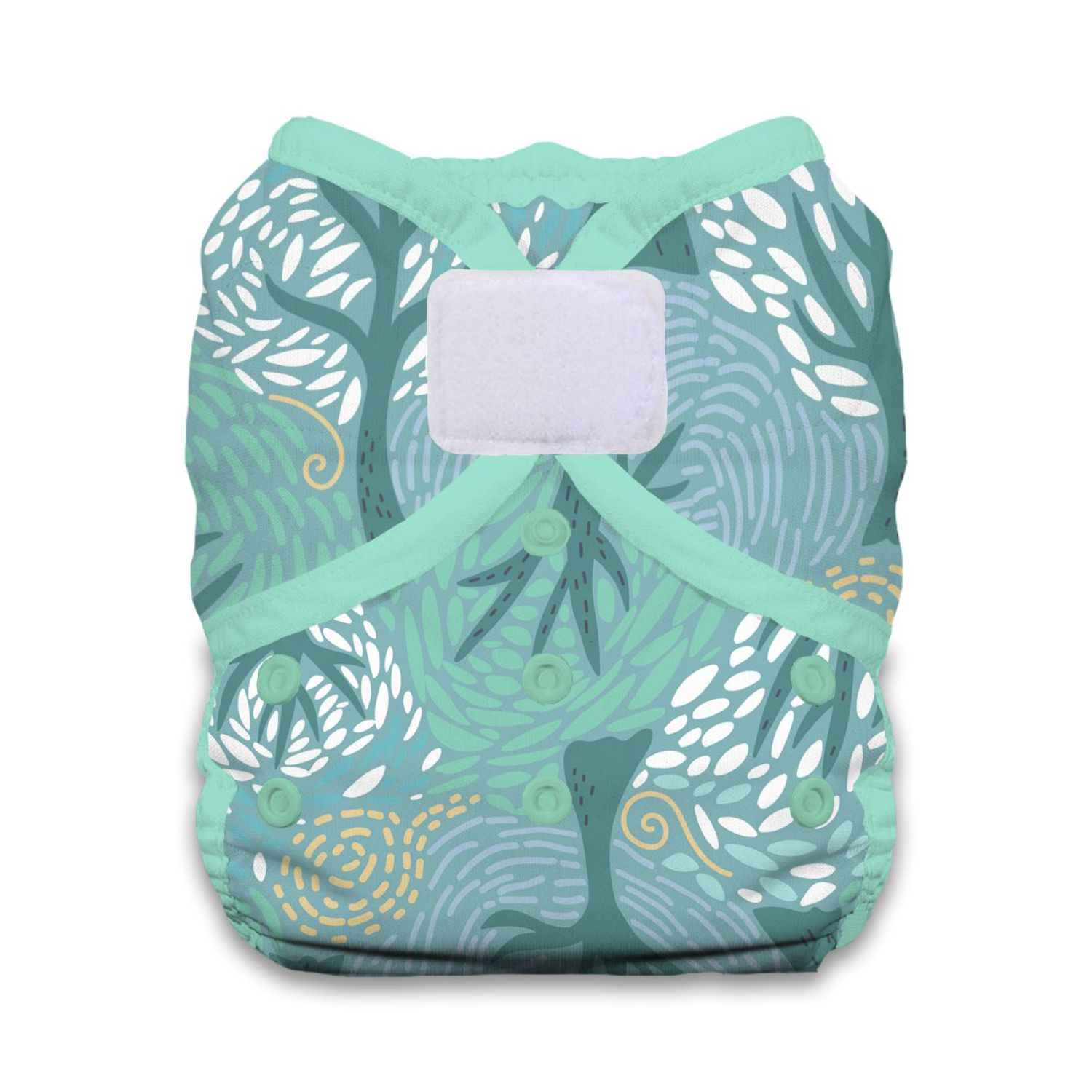 Thirsties Duo Wrap Überhose (Klett) - Breezy Größe 1 (3 - 8 kg) von Thirsties