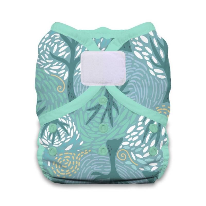 Thirsties Duo Wrap Überhose (Klett) - Breezy Größe 1 (3 - 8 kg) von Thirsties