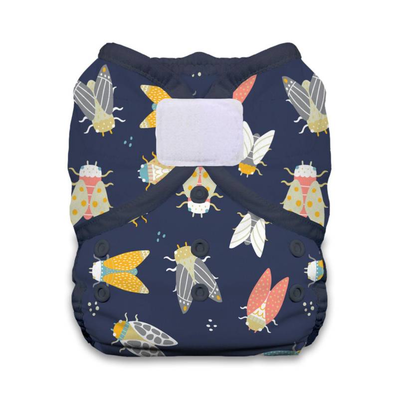 Thirsties Duo Wrap Überhose (Klett) - Cicada Größe 1 (3 - 8 kg) von Thirsties