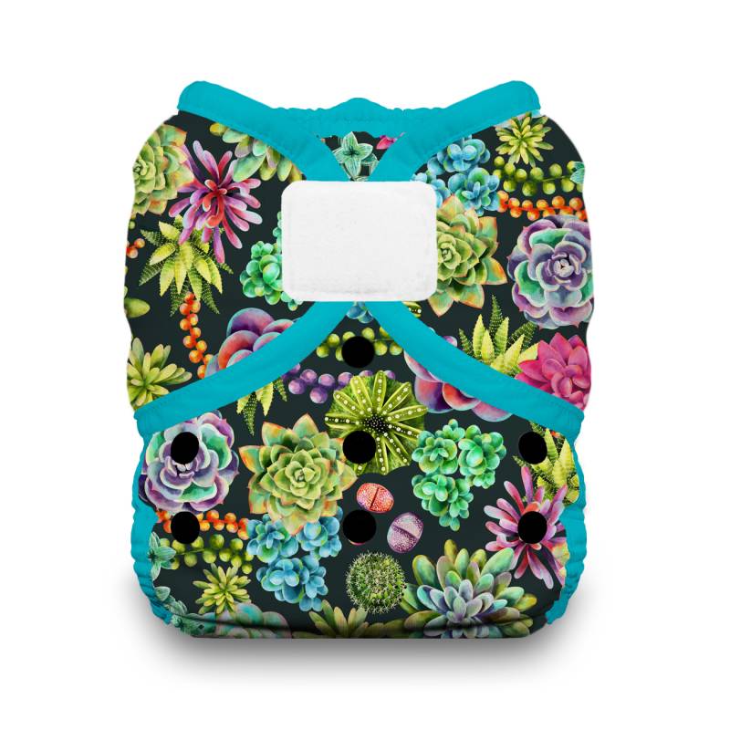 Thirsties Duo Wrap Überhose (Klett) - Desert Bloom Größe 1 (3 - 8 kg) von Thirsties