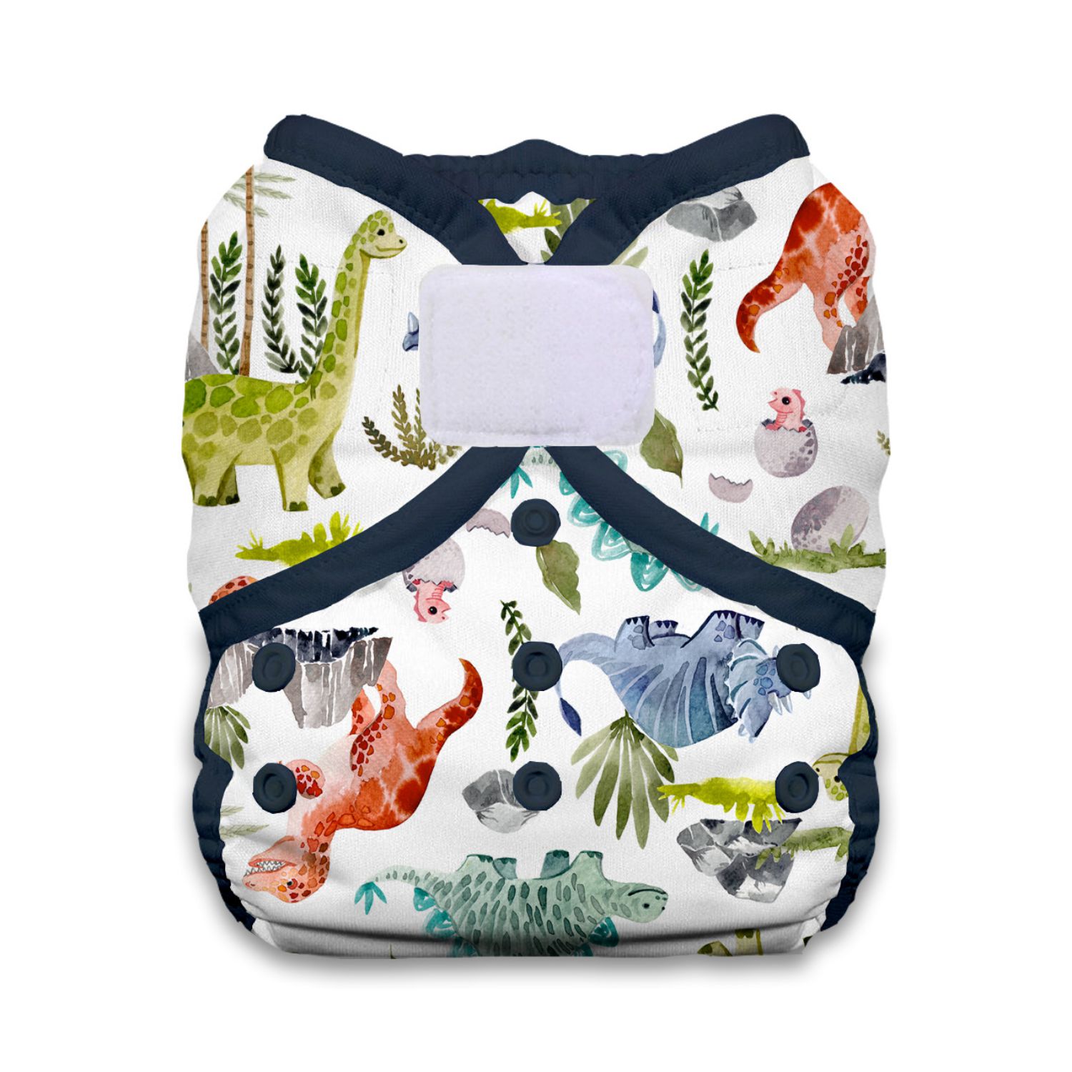 Thirsties Duo Wrap Überhose (Klett) - Dino-rawr Größe 2 (8 - 18 kg) von Thirsties