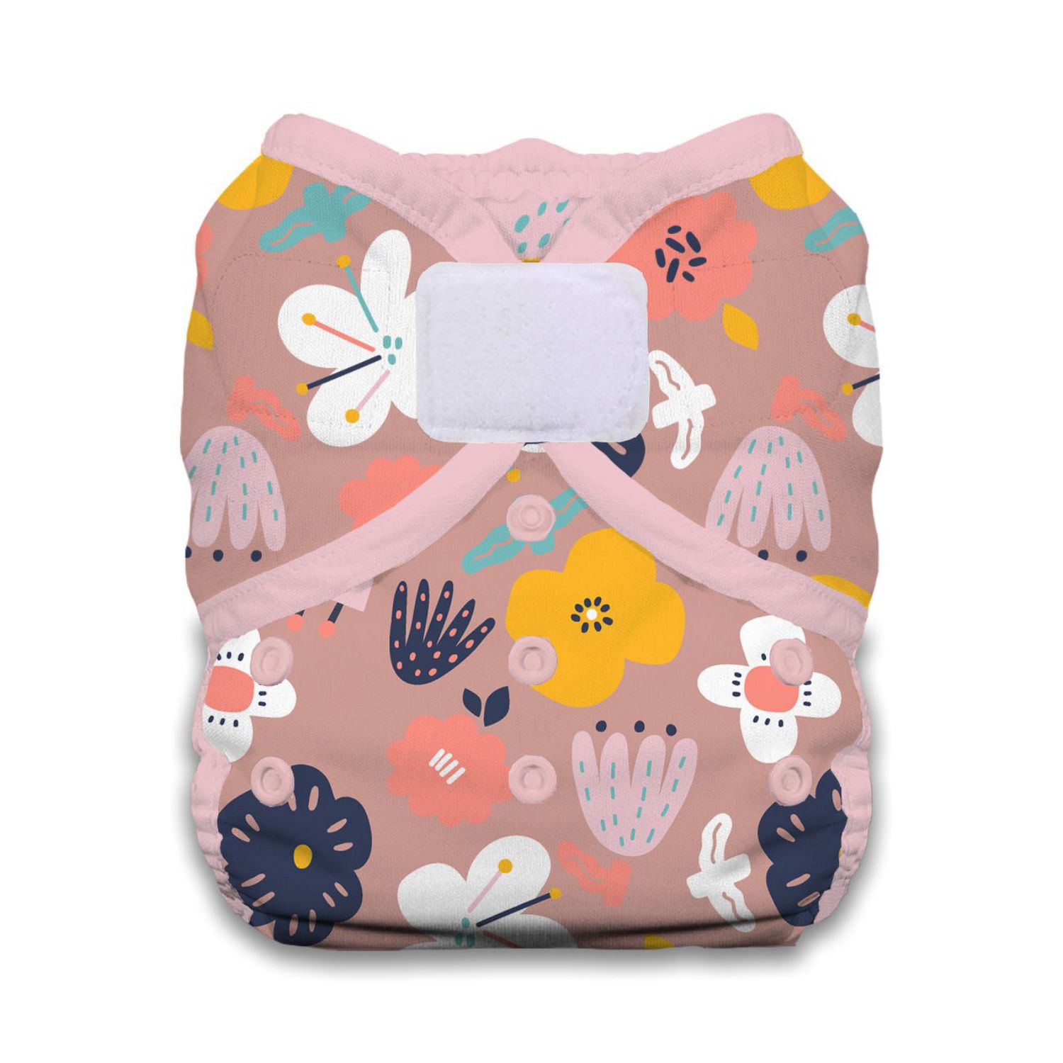 Thirsties Duo Wrap Überhose (Klett) - Größe 1 (3 - 8 kg) Bloomy von Thirsties