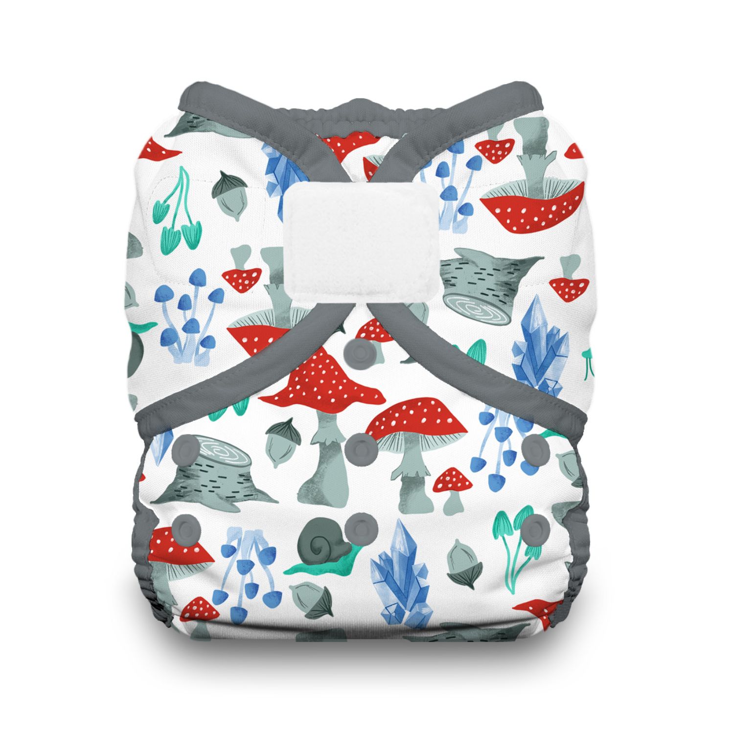 Thirsties Duo Wrap Überhose (Klett) - Größe 1 (3 - 8 kg) Forest Frolic von Thirsties