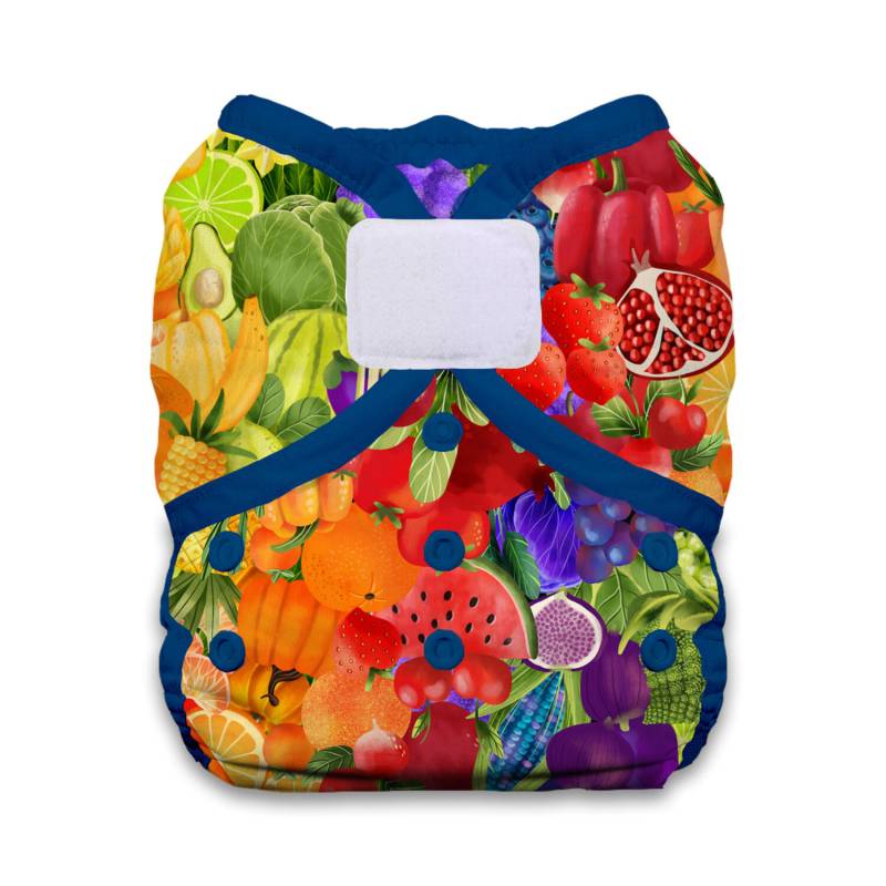 Thirsties Duo Wrap Überhose (Klett) - Größe 1 (3 - 8 kg) Rainbow Harvest von Thirsties