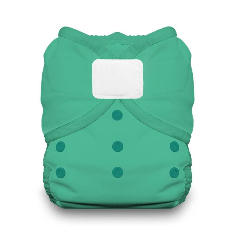 Thirsties Duo Wrap Überhose (Klett) - Größe 1 (3 - 8 kg) Seafoam von Thirsties