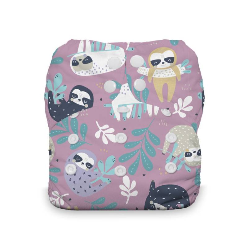 Thirsties Natural AIO One Size (Druck) - Sloth Life von Thirsties