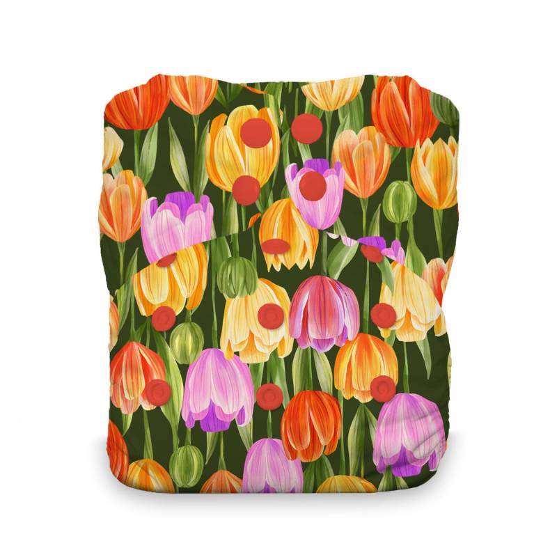 Thirsties Natural AIO One Size (Druck) - Tulips von Thirsties