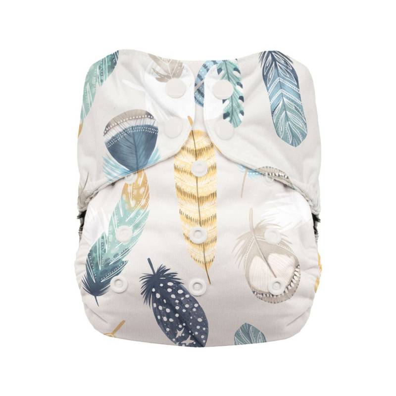 Thirsties Natural AIO One Size (Druck) - Wild Plum von Thirsties