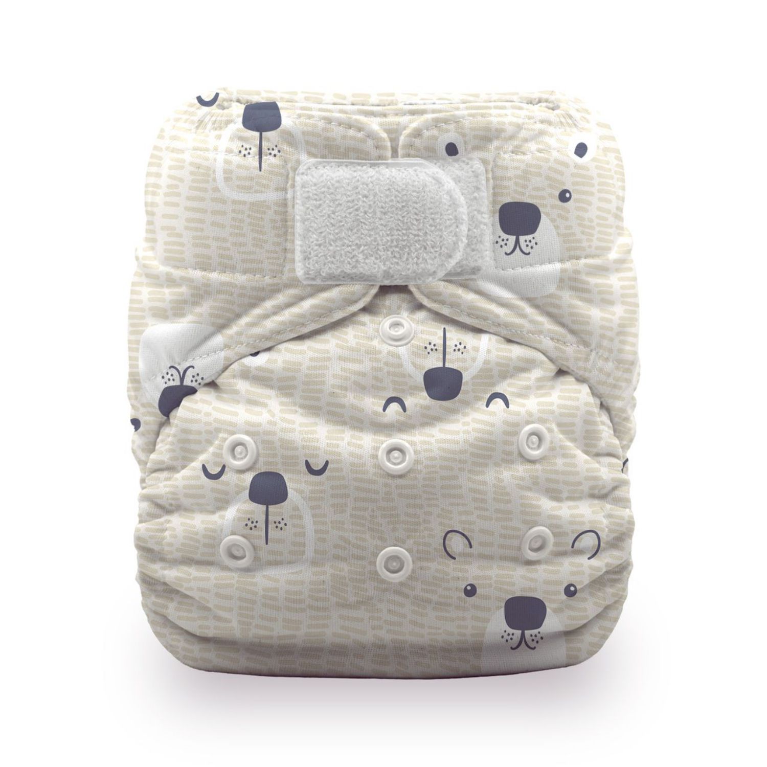 Thirsties Natural AIO One Size (Klett) - Bearly von Thirsties