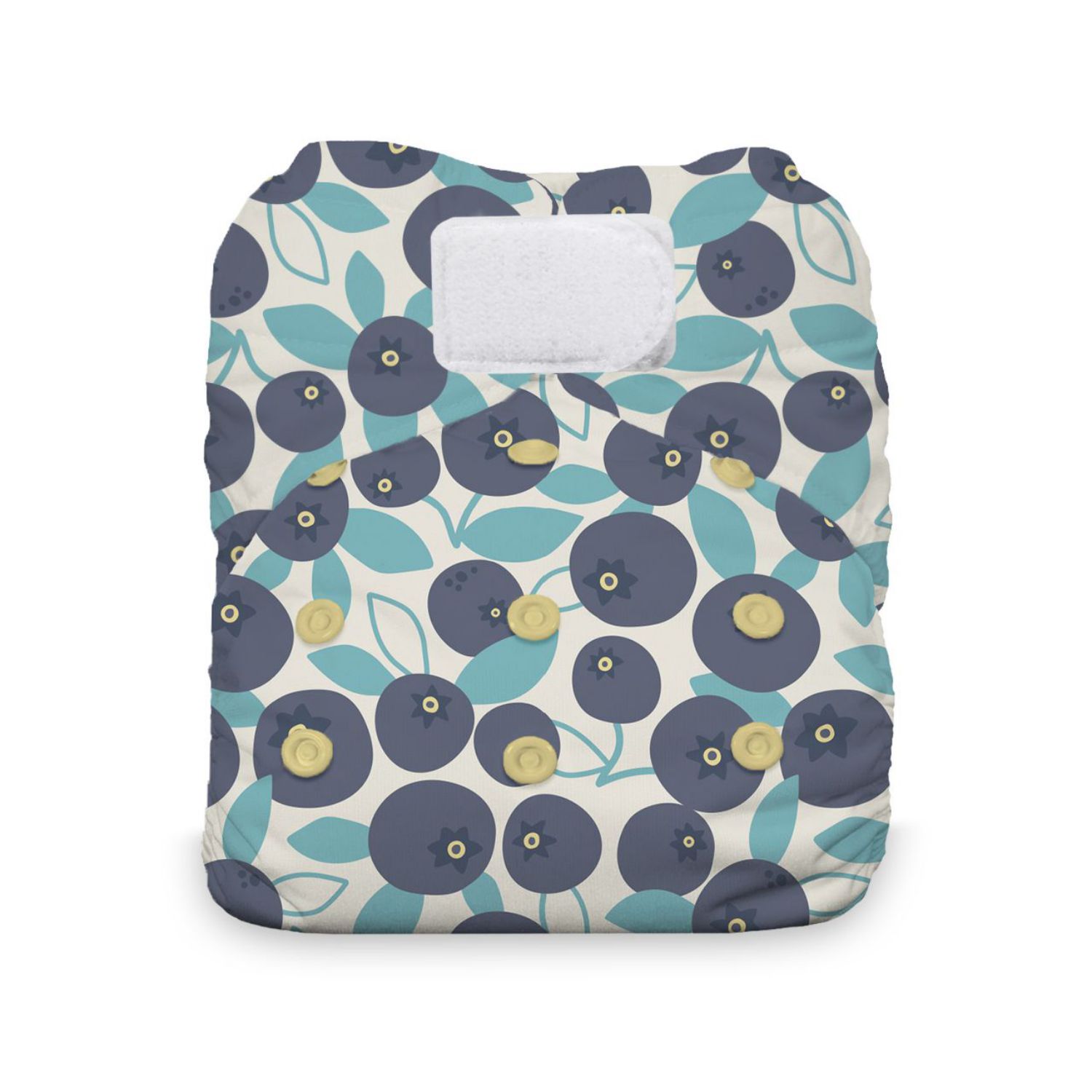 Thirsties Natural AIO One Size (Klett) - Blueberry von Thirsties