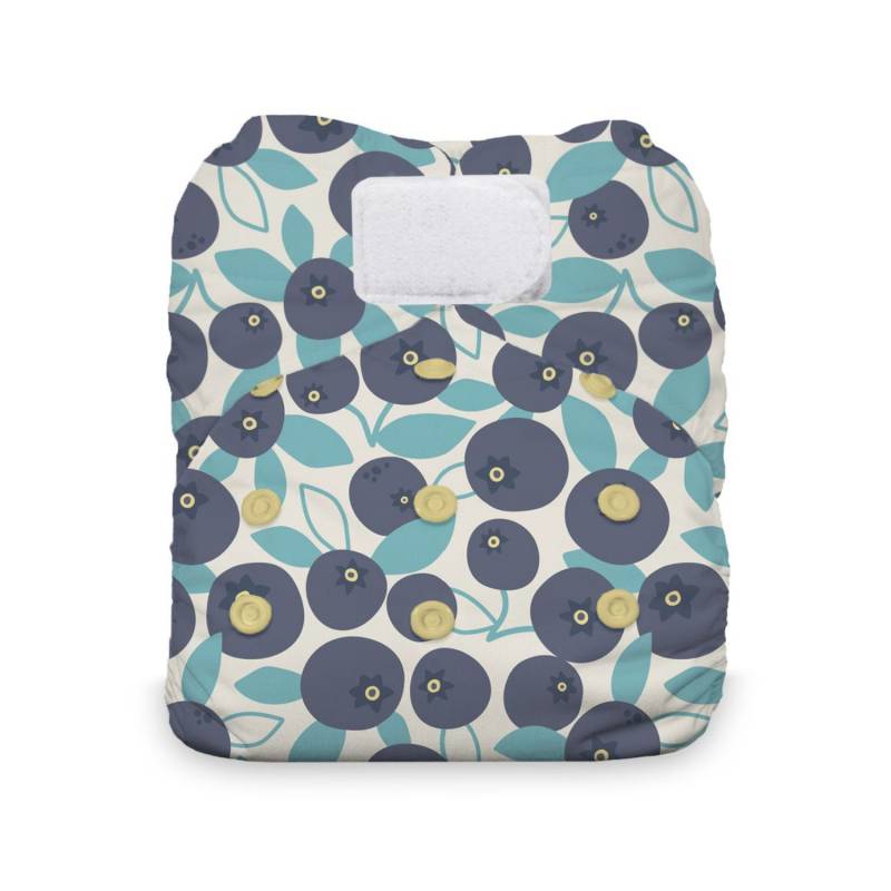 Thirsties Natural AIO One Size (Klett) - Blueberry von Thirsties