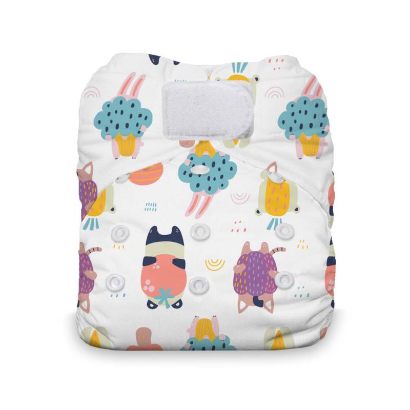 Thirsties Natural AIO One Size (Klett) - Harvest Helpers von Thirsties