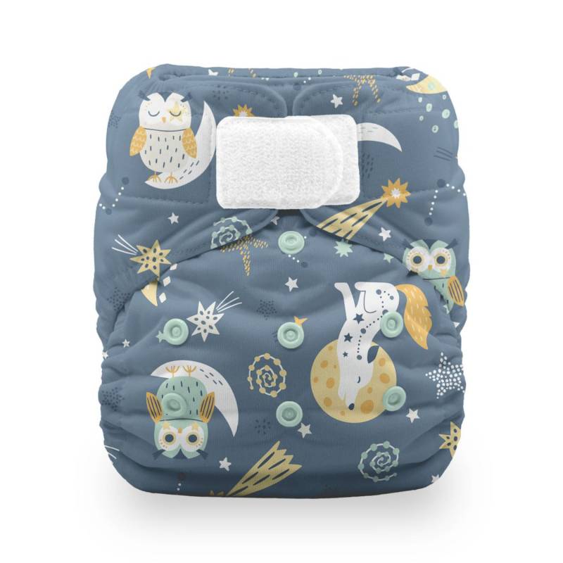 Thirsties Natural AIO One Size (Klett) - Hoot n Howl von Thirsties