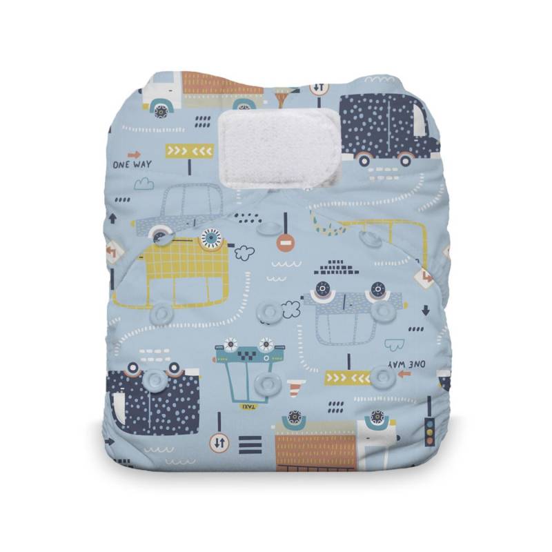 Thirsties Natural AIO One Size (Klett) - Traffic Jam von Thirsties