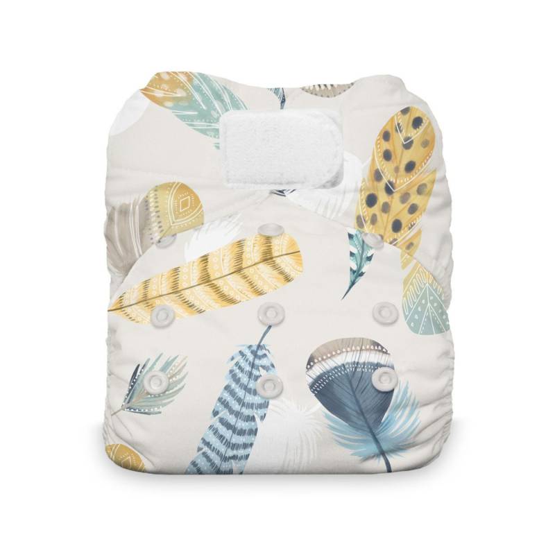 Thirsties Natural AIO One Size (Klett) - Wild Plum von Thirsties