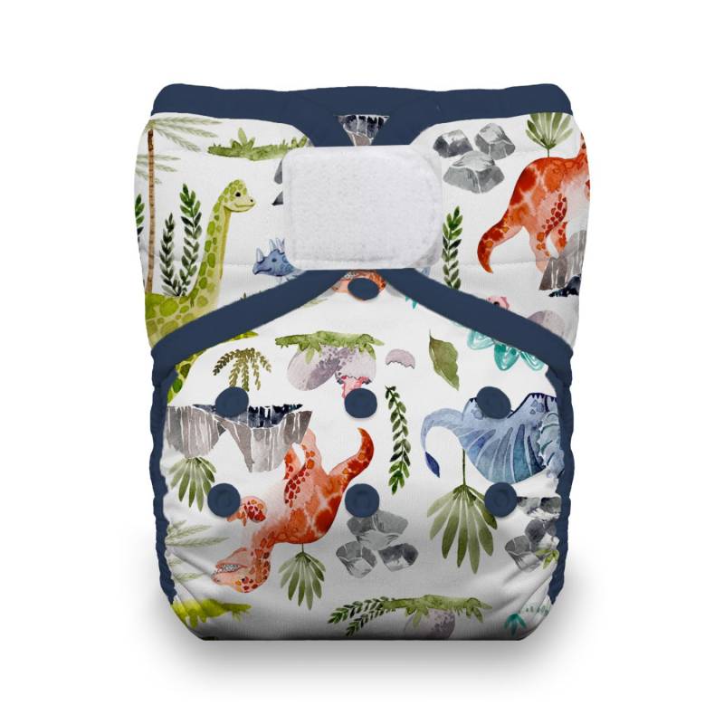 Thirsties Natural Pocket One Size (Klett) - Dino-rawr von Thirsties