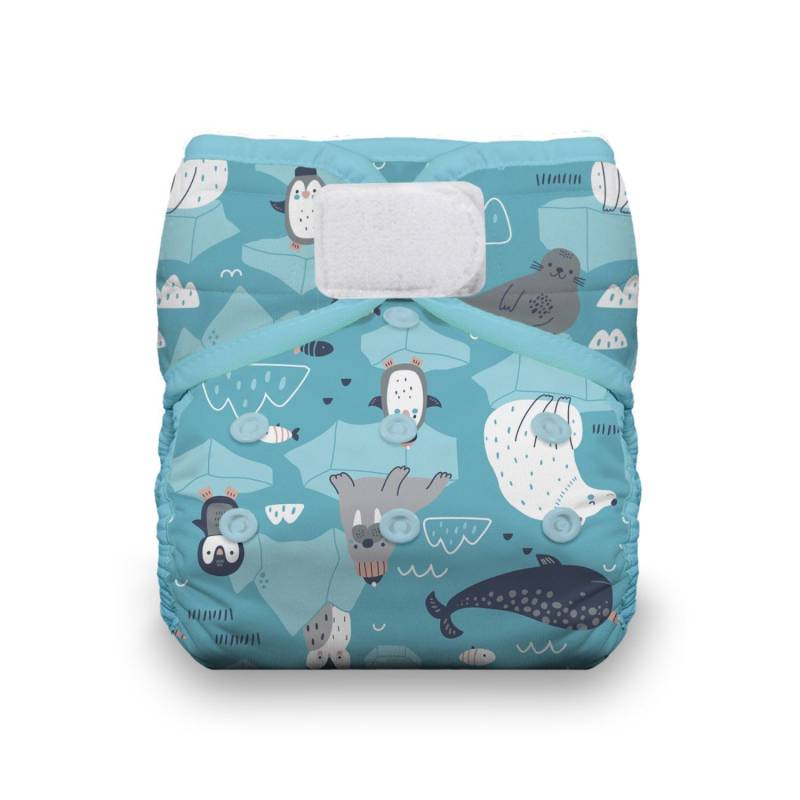 Thirsties Natural Pocket One Size (Klett) - Ice Flow von Thirsties