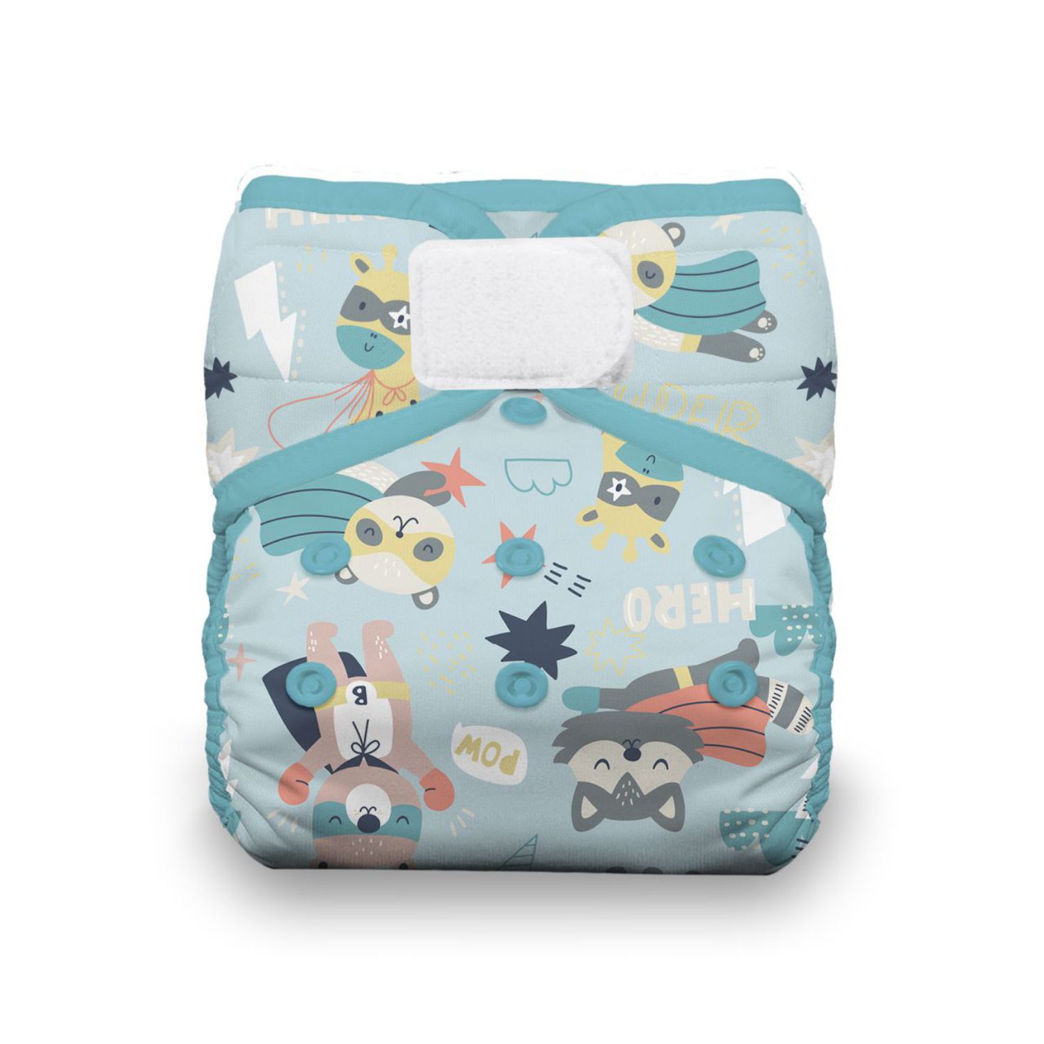 Thirsties Natural Pocket One Size (Klett) - Super Hero von Thirsties