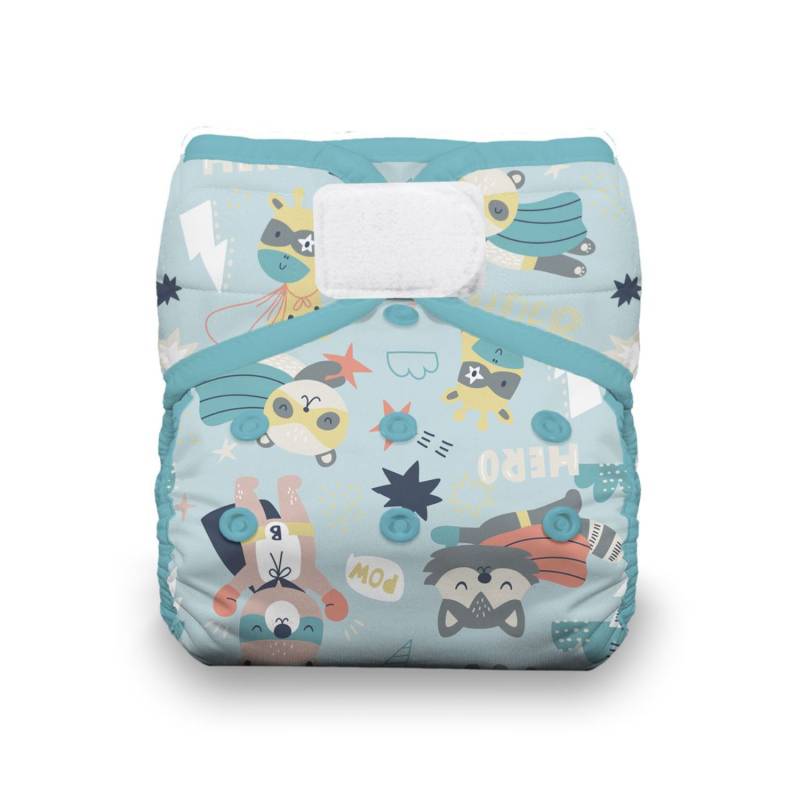 Thirsties Natural Pocket One Size (Klett) - Super Hero von Thirsties