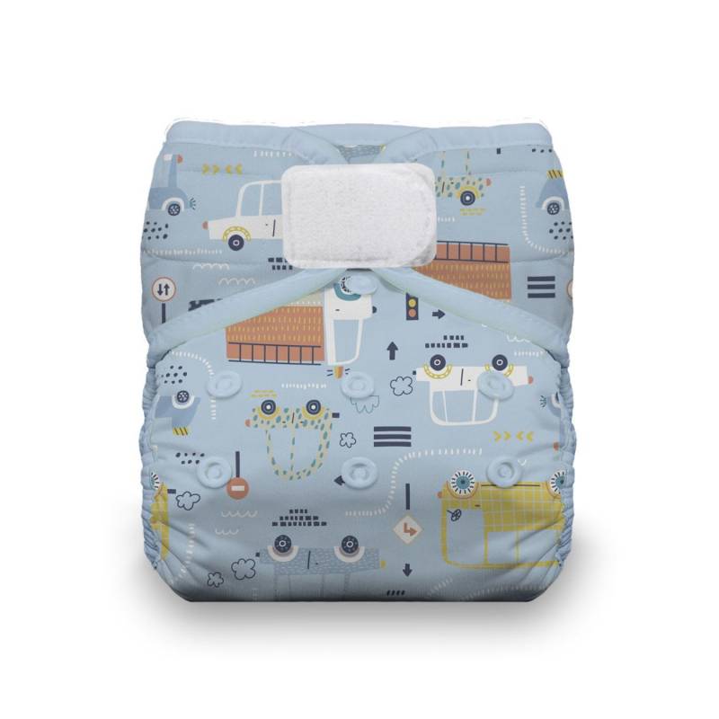 Thirsties Natural Pocket One Size (Klett) - Traffic Jam von Thirsties