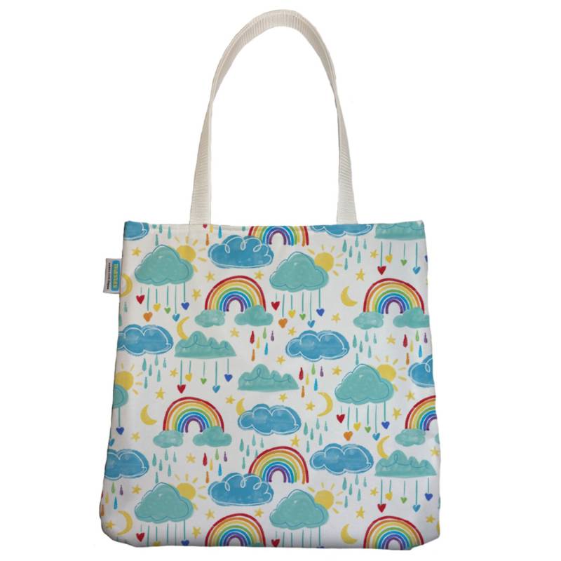 Thirsties Simple Tote Bag - Rainbow von Thirsties