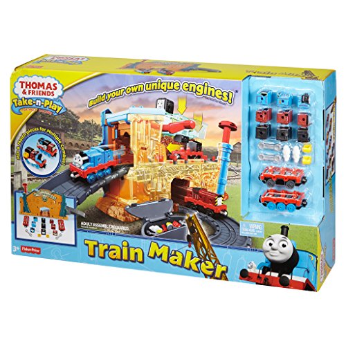 Mattel DMV91 - Thomas Train Take N Play Train Maker Playset, Schreibwaren von Thomas & Friends