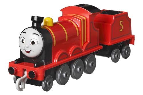 Thomas & Friends Fisher-Price cast Push-Along James Toy Train Engine for Preschool Kids Ages 3+ von Thomas und seine Freunde