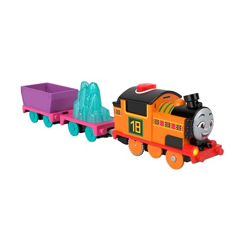 Thomas & Friends Motorisierter Spielzeugzug HYR78 sprechender Nia, batteriebetriebener Motor mit Geräuschen und Sätzen, für Kinder ab 3 Jahren, britische Version Thomas & Friends Motorisierter Spielzeugzug HYR78 sprechender Nia, batteriebetriebener Motor mit Geräuschen und Sätzen, für Kinder ab 3 Jahren, britische Version von Thomas & Friends