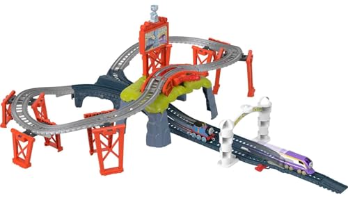​Fisher-Price Thomas & Friends Race for the Sodor Cup – Thomas and Kana push-along train and track race set for kids ages 3 years and older von Thomas und seine Freunde