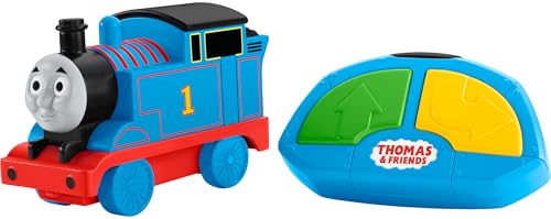 Fisher-Price My First Thomas & Friends R/C Thomas, battery-powered remote-controlled train engine with character phrases for toddlers, GPV86 von Thomas und seine Freunde