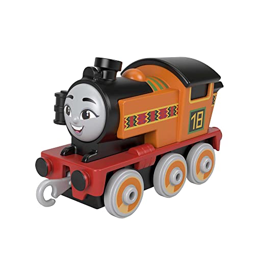 Thomas & Friends ​Fisher-Price Nia Die-Cast Push-Along Toy Train Engine for Preschool Kids Ages 3 Years and Older von Thomas und seine Freunde