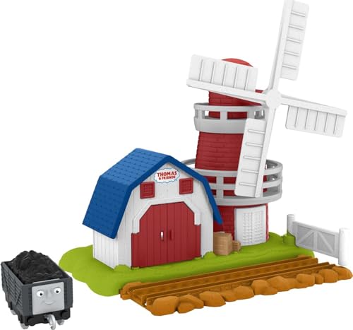 Thomas & Friends GPD89 Fisher-Price Windmühle Spielzeug, Mehrfarbig von Thomas und seine Freunde