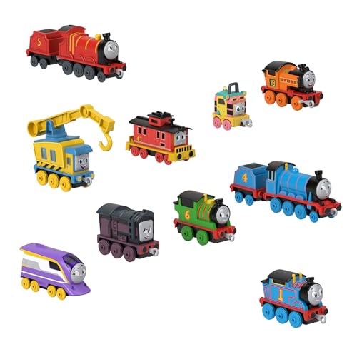 Thomas & Friends HRR49 Fisher-Price The Track Team Engine Pack Toys, Mehrfarbig von Thomas und seine Freunde