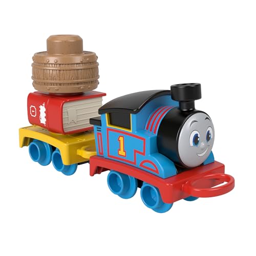 Thomas & Friends Thomas & seine Freunde Spielzeug für Kleinkinder My First Thomas Lokomotive zum Schieben mit Stapelfracht für Kinder ab 18 Monaten, HXP52, HXP52 Thomas & Friends Thomas & seine Freunde Spielzeug für Kleinkinder My First Thomas Lokomotive zum Schieben mit Stapelfracht für Kinder ab 18 Monaten, HXP52, HXP52 von THOMAS & FRIENDS