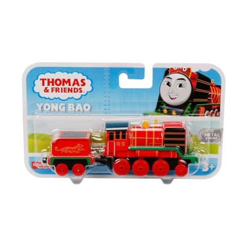 Thomas & Friends Trackmaster Yong Bao Großer Metallischer Spielzeugzug für Kinder ab 3 Jahren (HHN39) von THOMAS & FRIENDS
