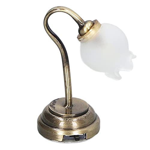 1:12 Miniaturtischlampe Modellblumenform Weiche Beleuchtung, für Dollhouse Decor mit, Speziell Gestaltete Romantische und Lebensechte Umgebung 1:12 Miniaturtischlampe Modellblumenform Weiche Beleuchtung, für Dollhouse Decor mit, Speziell Gestaltete Romantische und Lebensechte Umgebung von Thonlai