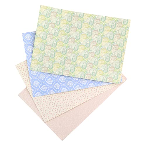 Dollhouse Wallpapier 1:12 Mini Selbstkleber, Schöne Muster Miniaturen Wallpaper Set für DIY Doll House Accessoire, Romantische Umgebung mit Feiner Verarbeitung Dekoriert Dollhouse Wallpapier 1:12 Mini Selbstkleber, Schöne Muster Miniaturen Wallpaper Set für DIY Doll House Accessoire, Romantische Umgebung mit Feiner Verarbeitung Dekoriert von Thonlai