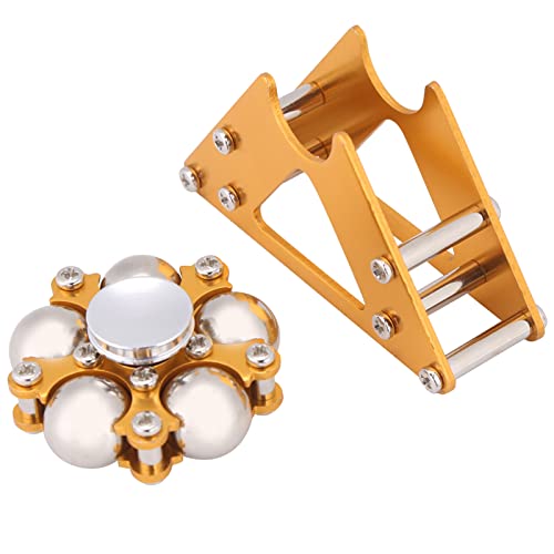 Thonlai Aluminiumlegierung Wheel -Gyro, Ferrrisrad -Gyroskop -Zappelspielzeug mit Stativstress Relief Hand für Kinder Erwachsene, Perlendekoration, Einfach zu Spielen, Geeignet für Thonlai Aluminiumlegierung Wheel -Gyro, Ferrrisrad -Gyroskop -Zappelspielzeug mit Stativstress Relief Hand für Kinder Erwachsene, Perlendekoration, Einfach zu Spielen, Geeignet für von Thonlai